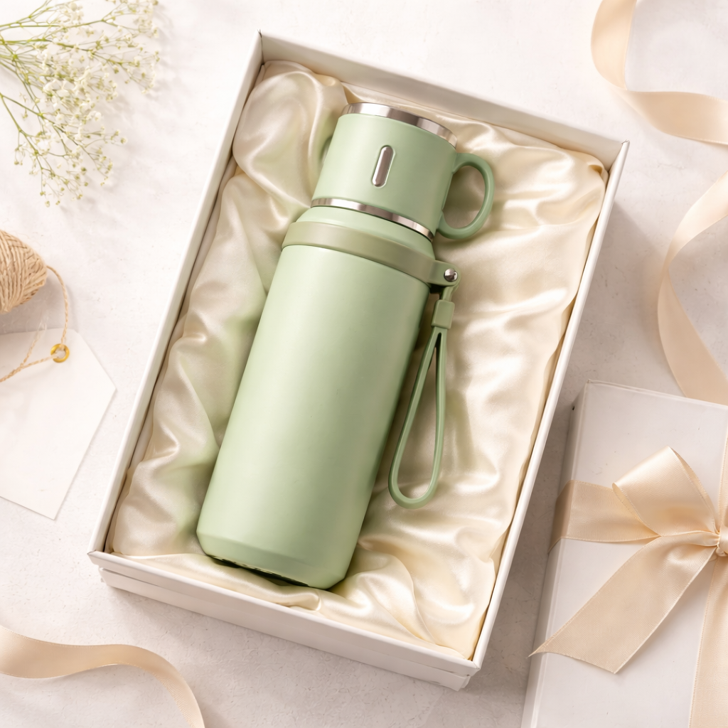 Everyday Insulated Water Bottle with Cup Lid – 600ml