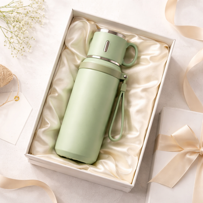 Everyday Insulated Water Bottle with Cup Lid – 600ml
